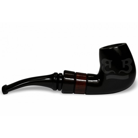 Cachimbo New Rose Curvo (Filtro Permanente) Piteira Chifre